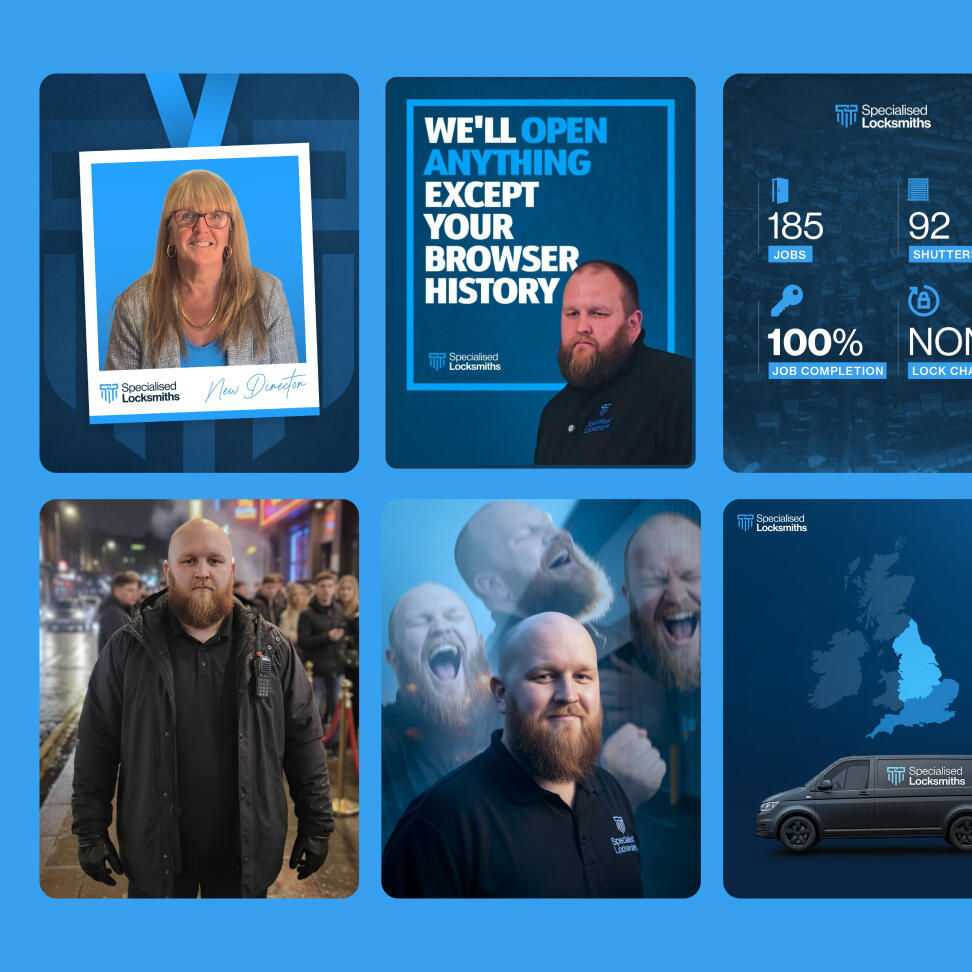 Specialised Locksmith Visual Identity